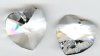 1 18mm Crystal Swarovski Heart